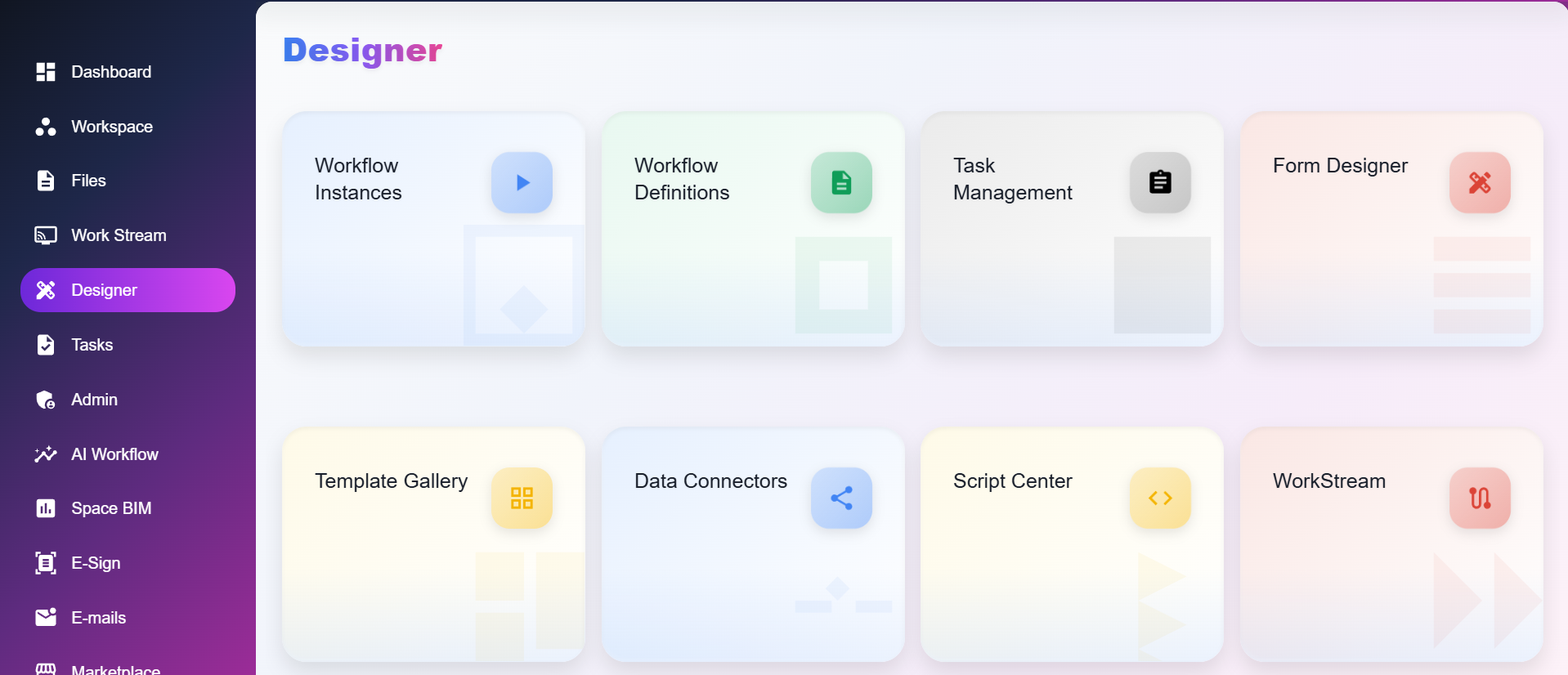 Screenshot of Common Data Platform